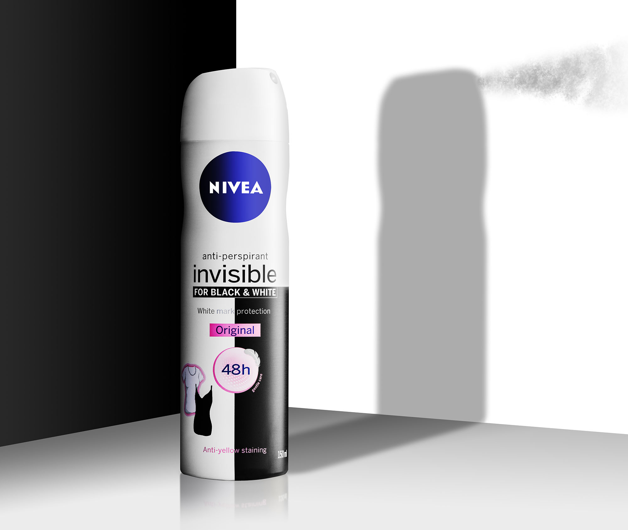 Ian Knaggs Commercial Product Photographer - Nivea Invisible