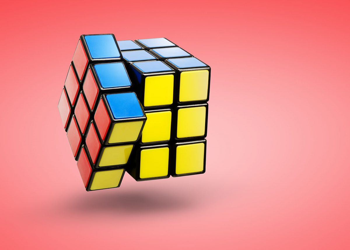 Кубик Рубика вектор