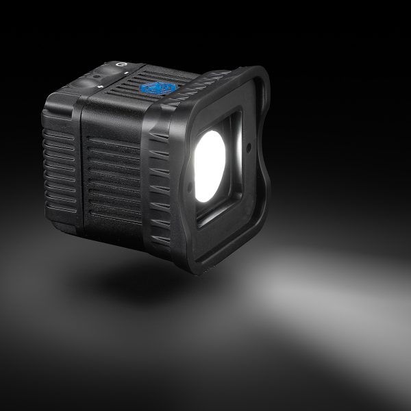 Lume Cube 2 - product photography on black with shadow and light beam