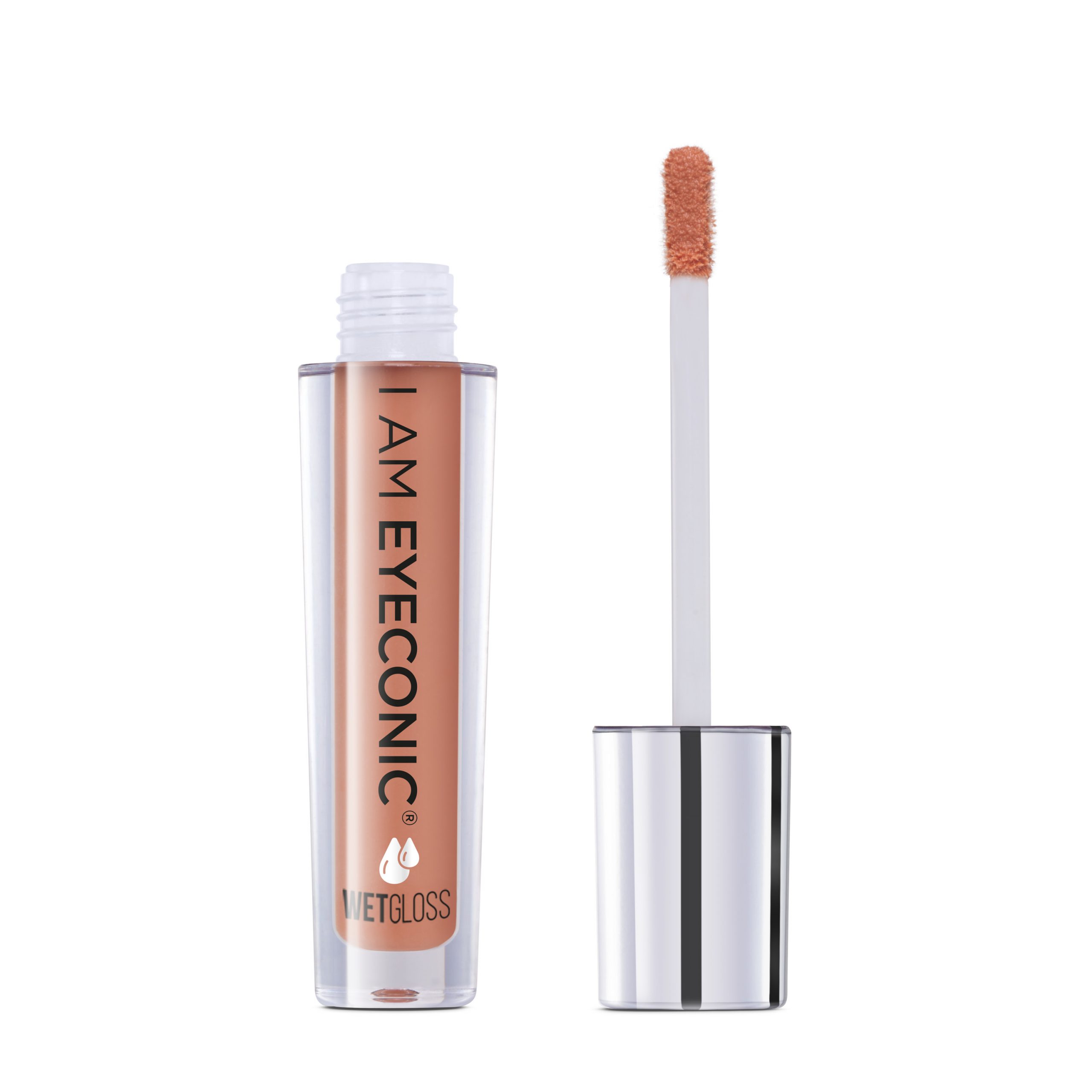 Packshot image of Eyeconic Beauty Lip Gloss product on white background by photographer Ian Knaggs